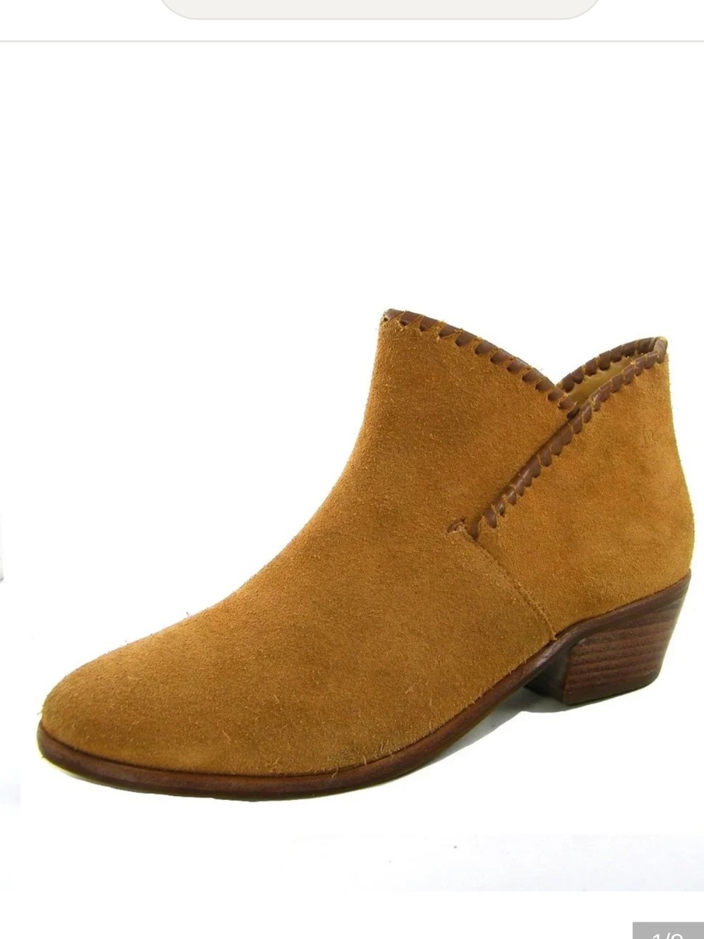 Jack Rogers Women's Sadie Suede Ankle Booties S-603 Sz 5-1/2